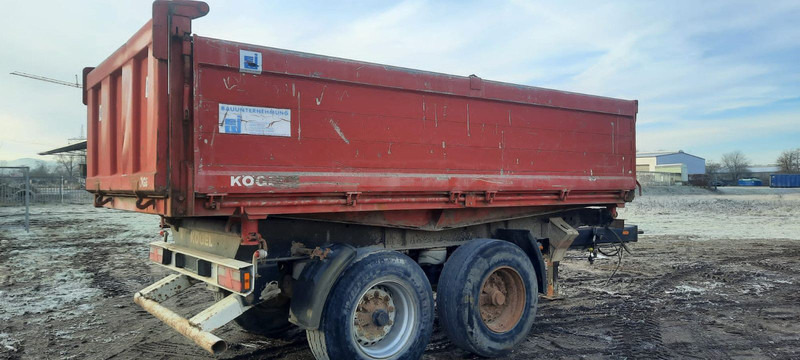 Kögel ZK 18 Tandenkipper - Самосвал ремарке: снимка 2 Kögel ZK 18 Tandenkipper - Самосвал ремарке: снимка 2