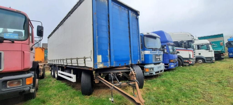 Krone ADP 27 3 Achser Anhänger - Брезентово ремарке: снимка 1 Krone ADP 27 3 Achser Anhänger - Брезентово ремарке: снимка 1