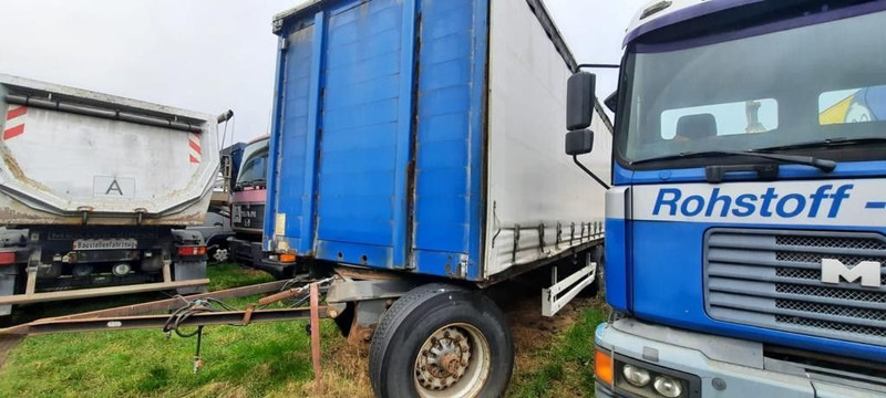 Krone ADP 27 3 Achser Anhänger - Брезентово ремарке: снимка 3 Krone ADP 27 3 Achser Anhänger - Брезентово ремарке: снимка 3