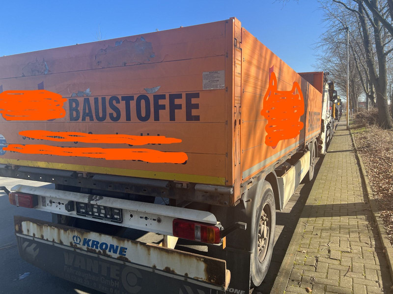 Krone Baustoff Anhänger Luftgefedert ABS - Бордово ремарке/ Платформа: снимка 4 Krone Baustoff Anhänger Luftgefedert ABS - Бордово ремарке/ Платформа: снимка 4