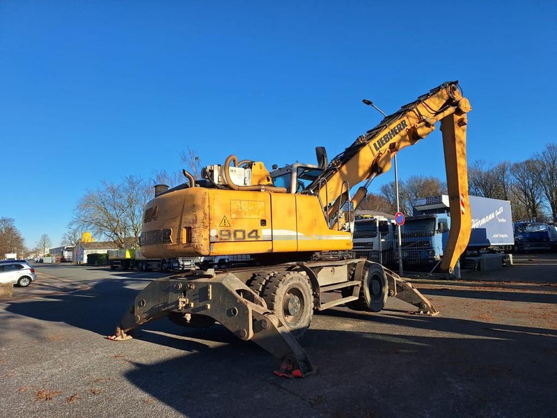 Liebherr A904C Umschlagbagger Greifer +Magnetvorbereitun - Багер за манипулиране на материали: снимка 2 Liebherr A904C Umschlagbagger Greifer +Magnetvorbereitun - Багер за манипулиране на материали: снимка 2