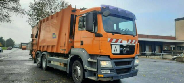 MAN 26.320 Müllwagen Faun Variopress - Боклукчийска кола: снимка 1 MAN 26.320 Müllwagen Faun Variopress - Боклукчийска кола: снимка 1