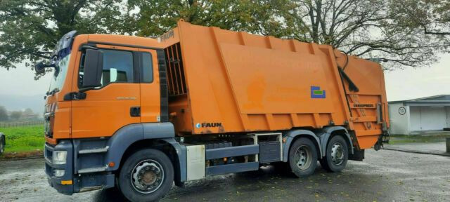 MAN 26.320 Müllwagen Faun Variopress - Боклукчийска кола: снимка 3 MAN 26.320 Müllwagen Faun Variopress - Боклукчийска кола: снимка 3