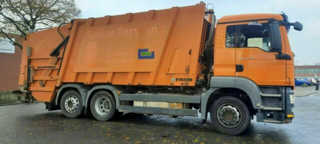 MAN 26.320 Müllwagen Faun Variopress - Боклукчийска кола: снимка 5 MAN 26.320 Müllwagen Faun Variopress - Боклукчийска кола: снимка 5