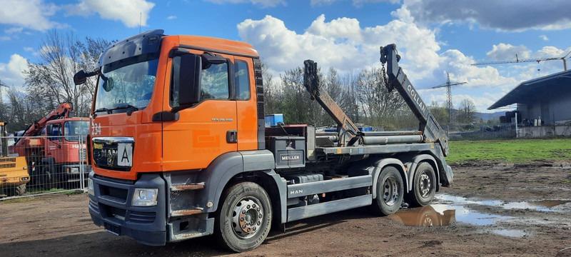 MAN TG-S 28.400 BL 6x2 Absetzkipper - Мултилифт за контейнери камион: снимка 1 MAN TG-S 28.400 BL 6x2 Absetzkipper - Мултилифт за контейнери камион: снимка 1