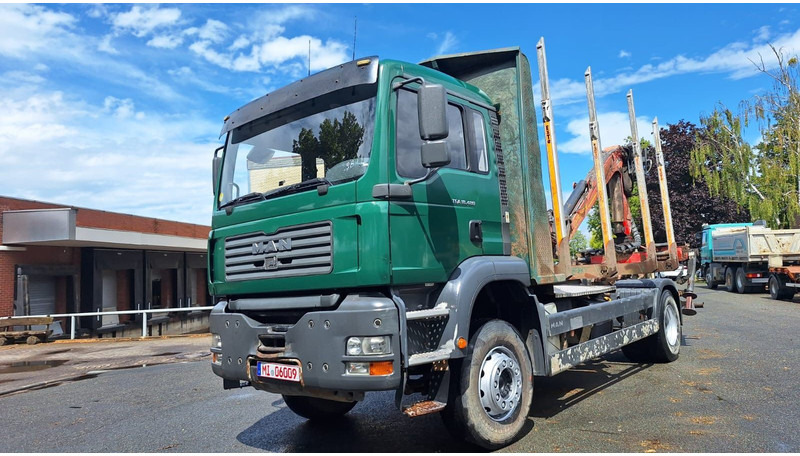 MAN TGA 18.480 Holz LKW - Камион за дърва, Камион с кран: снимка 1 MAN TGA 18.480 Holz LKW - Камион за дърва, Камион с кран: снимка 1