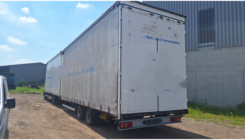 Камион с брезент MAN TGL 8.250 Jumbo mit Anh: снимка 6