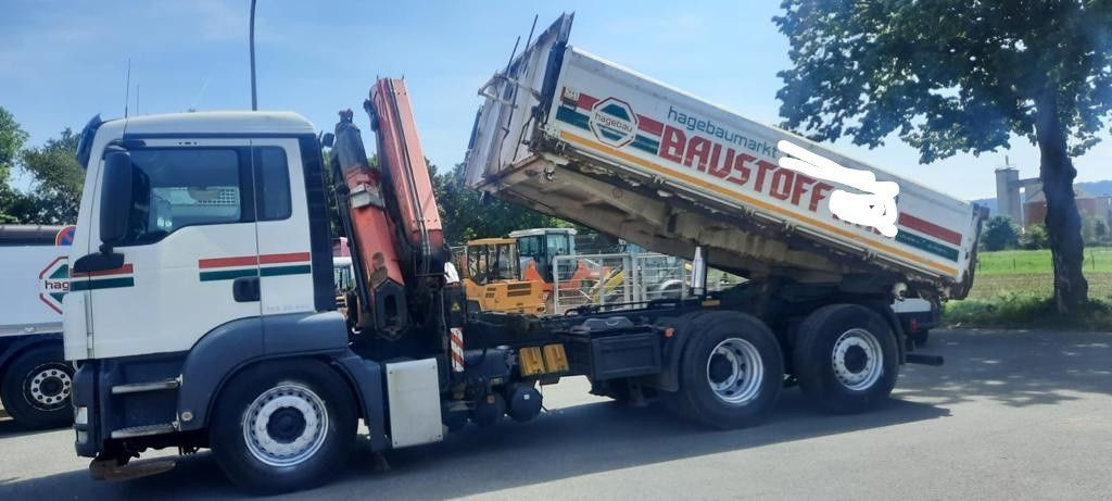 MAN TGS 26.400 Kipper Mit Kran/Funk - Самосвал камион, Камион с кран: снимка 3 MAN TGS 26.400 Kipper Mit Kran/Funk - Самосвал камион, Камион с кран: снимка 3