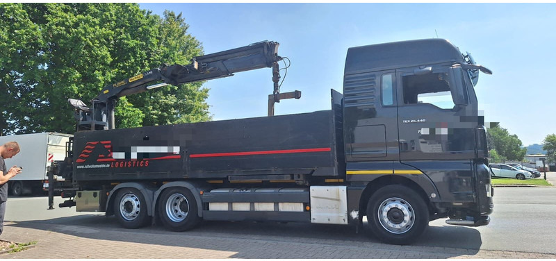 MAN TGX 26.440 6x2 LLW Pritsche mit Kran Palfinge - Бордови камион, Камион с кран: снимка 3 MAN TGX 26.440 6x2 LLW Pritsche mit Kran Palfinge - Бордови камион, Камион с кран: снимка 3