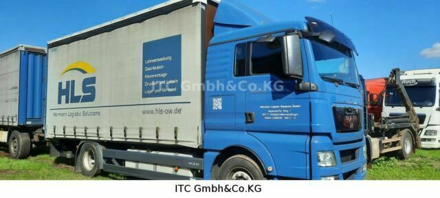 MAN TGX18.400 Pritsche Plane - Камион с брезент: снимка 1 MAN TGX18.400 Pritsche Plane - Камион с брезент: снимка 1