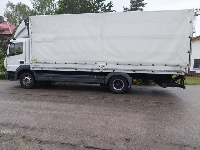 Mercedes-Benz 1221 Atego 3 Plane/Spr. LBW - Камион с брезент: снимка 2 Mercedes-Benz 1221 Atego 3 Plane/Spr. LBW - Камион с брезент: снимка 2