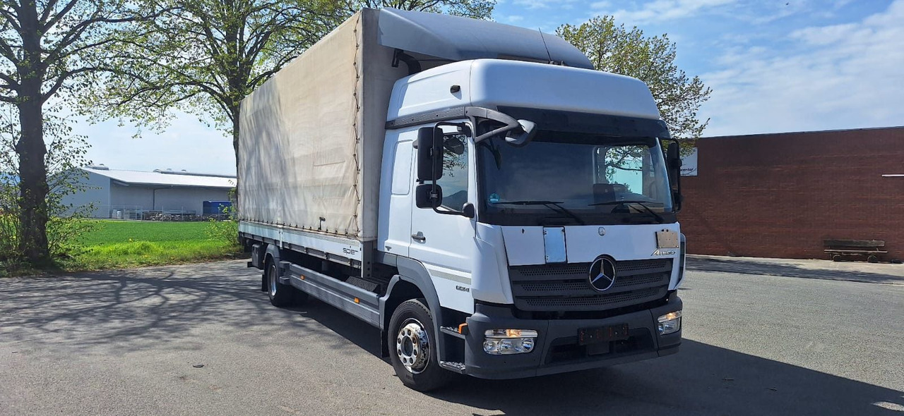 Mercedes-Benz 1224 Atego 3 G.Haus/Hochdach LBW AHK - Камион с брезент: снимка 2 Mercedes-Benz 1224 Atego 3 G.Haus/Hochdach LBW AHK - Камион с брезент: снимка 2