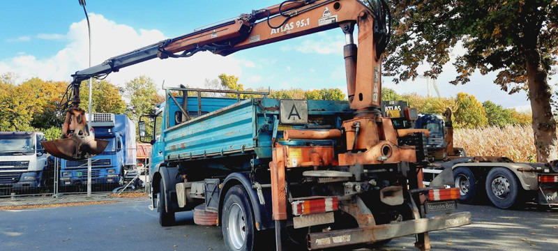 Mercedes-Benz 1828K 4x2 Kipper KRAN+Funk/Greifer - Самосвал камион, Камион с кран: снимка 5 Mercedes-Benz 1828K 4x2 Kipper KRAN+Funk/Greifer - Самосвал камион, Камион с кран: снимка 5