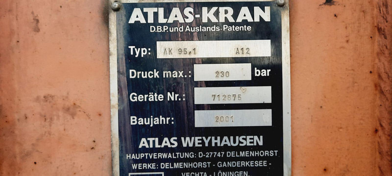 Самосвал камион, Камион с кран Mercedes-Benz 1828K 4x2 Kipper KRAN+Funk/Greifer: снимка 11