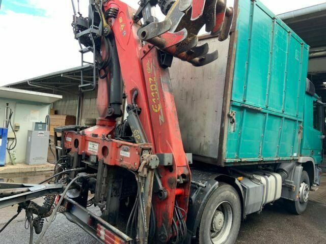 Mercedes-Benz 1841K 4x2 Actros Kipper mit Kran+Greifer - Самосвал камион, Камион с кран: снимка 5 Mercedes-Benz 1841K 4x2 Actros Kipper mit Kran+Greifer - Самосвал камион, Камион с кран: снимка 5