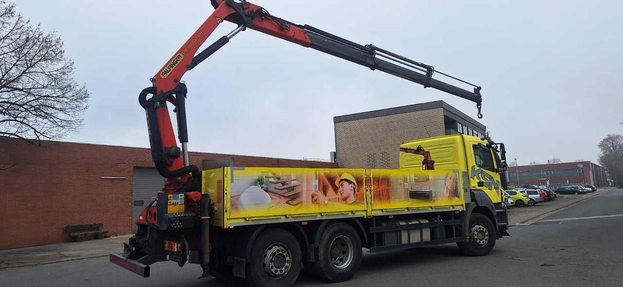Mercedes-Benz 2636 Axor 3-Achser 6x2 mit Kran PK14002+Funk - Бордови камион, Камион с кран: снимка 3 Mercedes-Benz 2636 Axor 3-Achser 6x2 mit Kran PK14002+Funk - Бордови камион, Камион с кран: снимка 3
