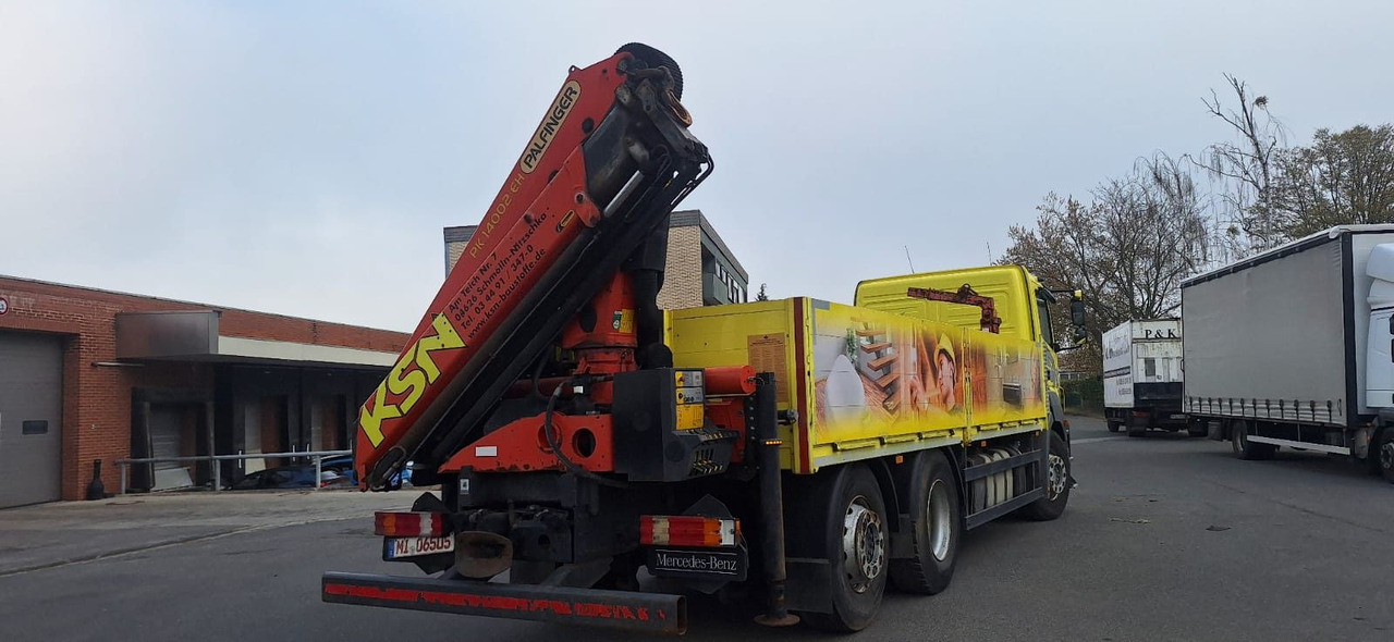 Mercedes-Benz 2636 Axor 3-Achser 6x2 mit Kran PK14002+Funk - Бордови камион, Камион с кран: снимка 5 Mercedes-Benz 2636 Axor 3-Achser 6x2 mit Kran PK14002+Funk - Бордови камион, Камион с кран: снимка 5