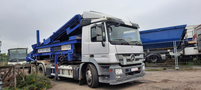 Mercedes-Benz 2641K 6x2 Abroller Klima - Мултилифт с кука камион: снимка 1 Mercedes-Benz 2641K 6x2 Abroller Klima - Мултилифт с кука камион: снимка 1