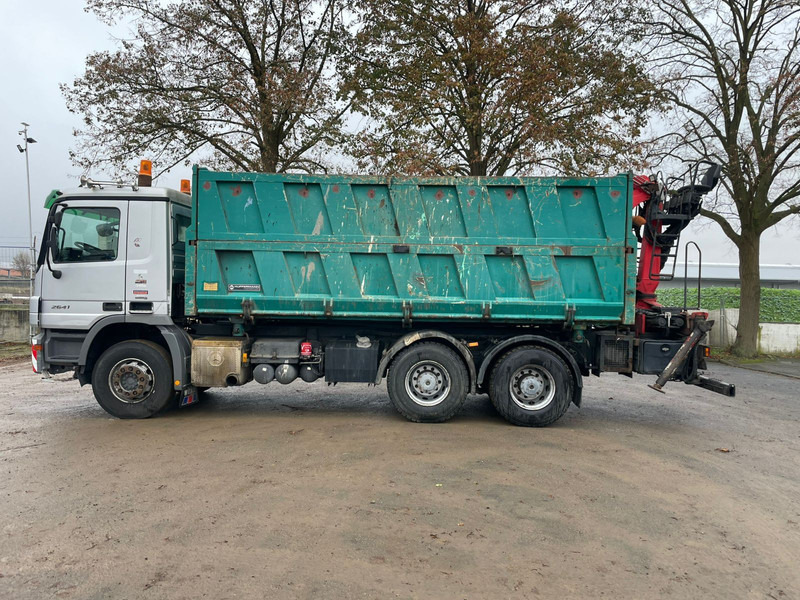 Mercedes-Benz Actros 2641 - Самосвал камион, Камион с кран: снимка 1 Mercedes-Benz Actros 2641 - Самосвал камион, Камион с кран: снимка 1