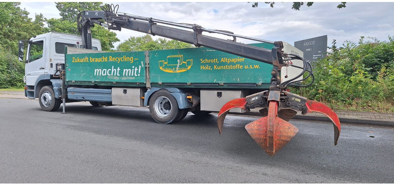 Mercedes-Benz Atego 1529 - Бордови камион, Камион с кран: снимка 2 Mercedes-Benz Atego 1529 - Бордови камион, Камион с кран: снимка 2