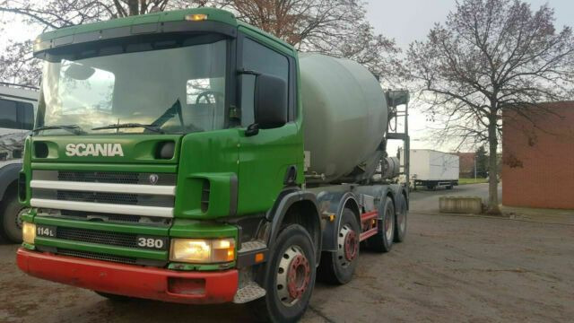 Scania 124-380PS 8x4 9-Qubik Stetter Euro:4 ZF-Schalte - Бетоновоз: снимка 2 Scania 124-380PS 8x4 9-Qubik Stetter Euro:4 ZF-Schalte - Бетоновоз: снимка 2