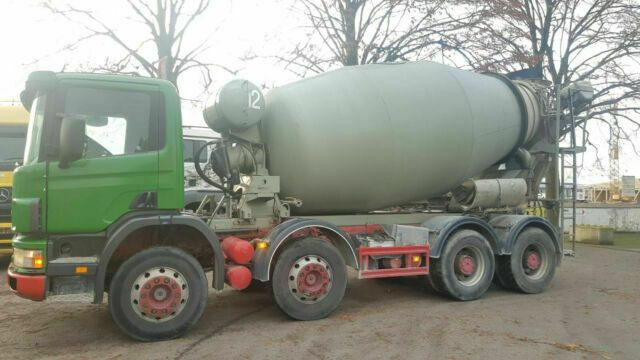 Scania 124-380PS 8x4 9-Qubik Stetter Euro:4 ZF-Schalte - Бетоновоз: снимка 3 Scania 124-380PS 8x4 9-Qubik Stetter Euro:4 ZF-Schalte - Бетоновоз: снимка 3