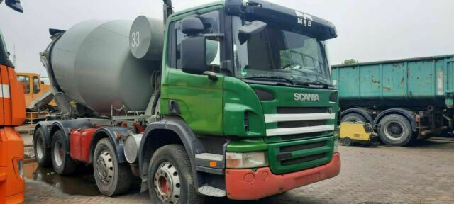 Scania P340PS 4-Achser 8x4 Betonmischer Euro:4 - Бетоновоз: снимка 2 Scania P340PS 4-Achser 8x4 Betonmischer Euro:4 - Бетоновоз: снимка 2