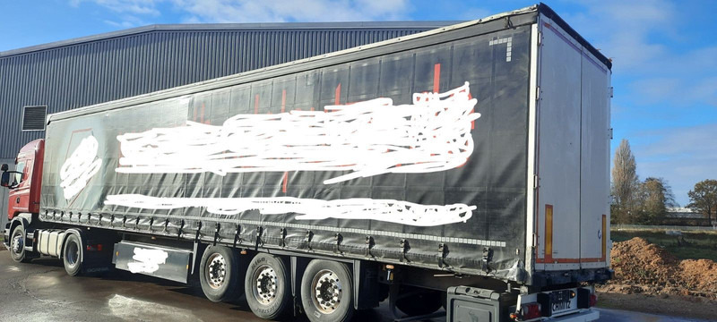 Schmitz Cargobull SCS 24 Plane Spriegel - Брезентово полуремарке: снимка 1 Schmitz Cargobull SCS 24 Plane Spriegel - Брезентово полуремарке: снимка 1