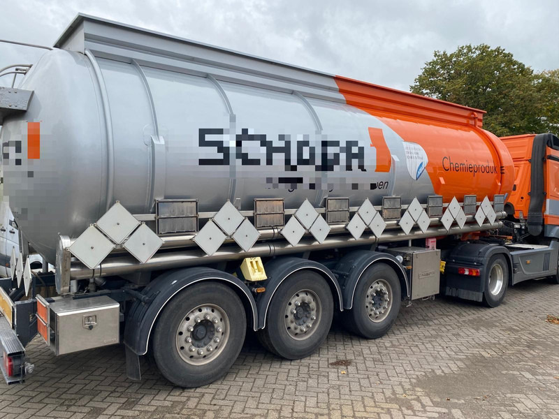 Schrader Chemie 7-Kammer - Полуремарке цистерна: снимка 1 Schrader Chemie 7-Kammer - Полуремарке цистерна: снимка 1