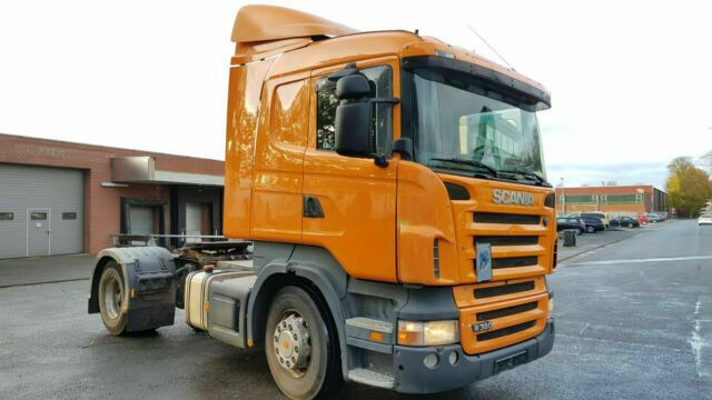 Scania P360 4x2 SZM G.Haus Klima Kipphyd. - Влекач: снимка 1 Scania P360 4x2 SZM G.Haus Klima Kipphyd. - Влекач: снимка 1