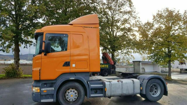 Scania P360 4x2 SZM G.Haus Klima Kipphyd. - Влекач: снимка 2 Scania P360 4x2 SZM G.Haus Klima Kipphyd. - Влекач: снимка 2