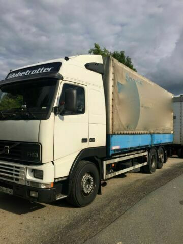 Volvo FH12-420 Euro:4Plane Spriegel mit LBW 3000kg - Камион с брезент: снимка 1 Volvo FH12-420 Euro:4Plane Spriegel mit LBW 3000kg - Камион с брезент: снимка 1