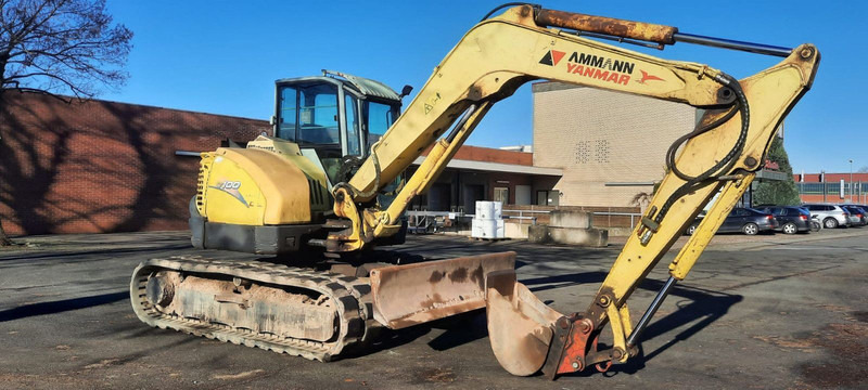 Yanmar SV 100 Bagger Deutsche Maschine 1-Hand - Мини багер: снимка 1 Yanmar SV 100 Bagger Deutsche Maschine 1-Hand - Мини багер: снимка 1