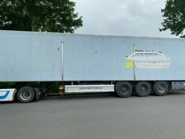 Kraker CF-Z Schubodenauflieger 90Kubik - С плъзгащ под полуремарке: снимка 1 Kraker CF-Z Schubodenauflieger 90Kubik - С плъзгащ под полуремарке: снимка 1