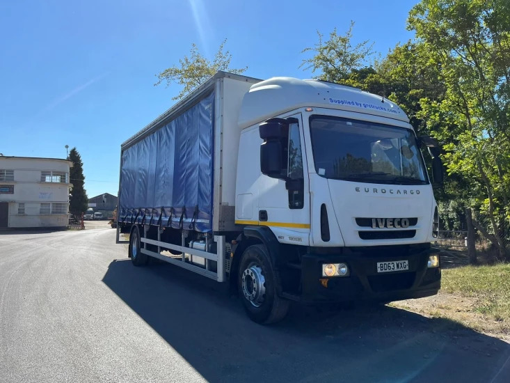 2013 Iveco Eurocargo Curtainsider - Камион с брезент: снимка 1 2013 Iveco Eurocargo Curtainsider - Камион с брезент: снимка 1