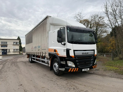 2016 DAF CF 250 Curtainside Truck - Камион с брезент: снимка 5 2016 DAF CF 250 Curtainside Truck - Камион с брезент: снимка 5