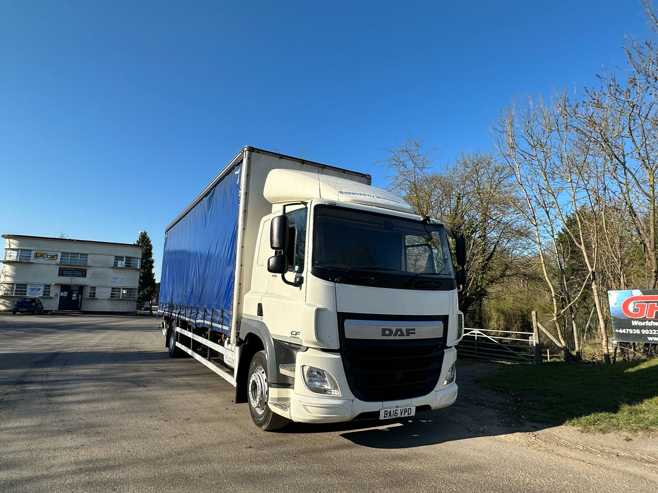 2016 DAF CF 250 Curtainside Truck - Камион с брезент: снимка 5 2016 DAF CF 250 Curtainside Truck - Камион с брезент: снимка 5