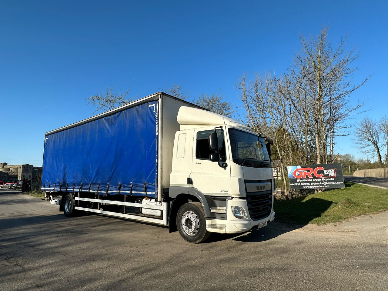 2016 DAF CF 250 Curtainside Truck - Камион с брезент: снимка 3 2016 DAF CF 250 Curtainside Truck - Камион с брезент: снимка 3