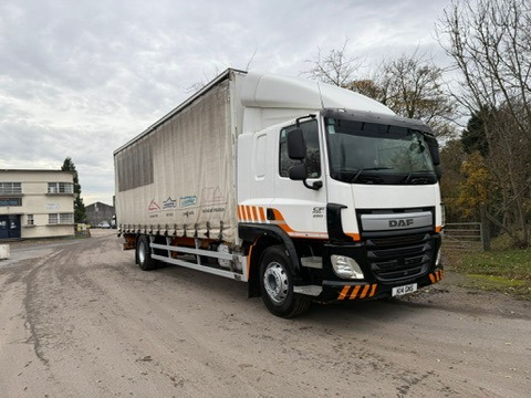 2016 DAF CF 250 Curtainside Truck - Камион с брезент: снимка 1 2016 DAF CF 250 Curtainside Truck - Камион с брезент: снимка 1
