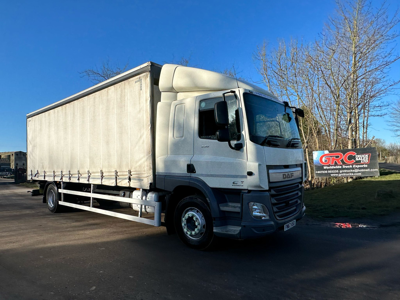 2017 DAF CF 230 Curtainsider Truck - Камион с брезент: снимка 1 2017 DAF CF 230 Curtainsider Truck - Камион с брезент: снимка 1