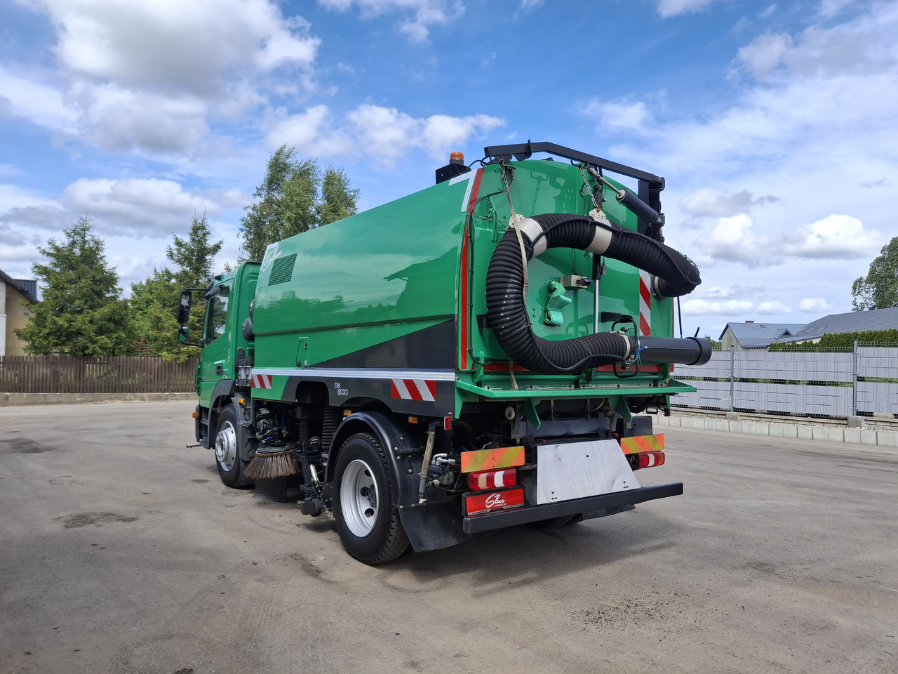 MERCEDES-BENZ Atego 1523 Zamiatarka Kehrmaschine Schmidt SK600 Karcher 2 Motoren Euro 6 PM10 Rura Do Liści - Мотометачна машина: снимка 4 MERCEDES-BENZ Atego 1523 Zamiatarka Kehrmaschine Schmidt SK600 Karcher 2 Motoren Euro 6 PM10 Rura Do Liści - Мотометачна машина: снимка 4