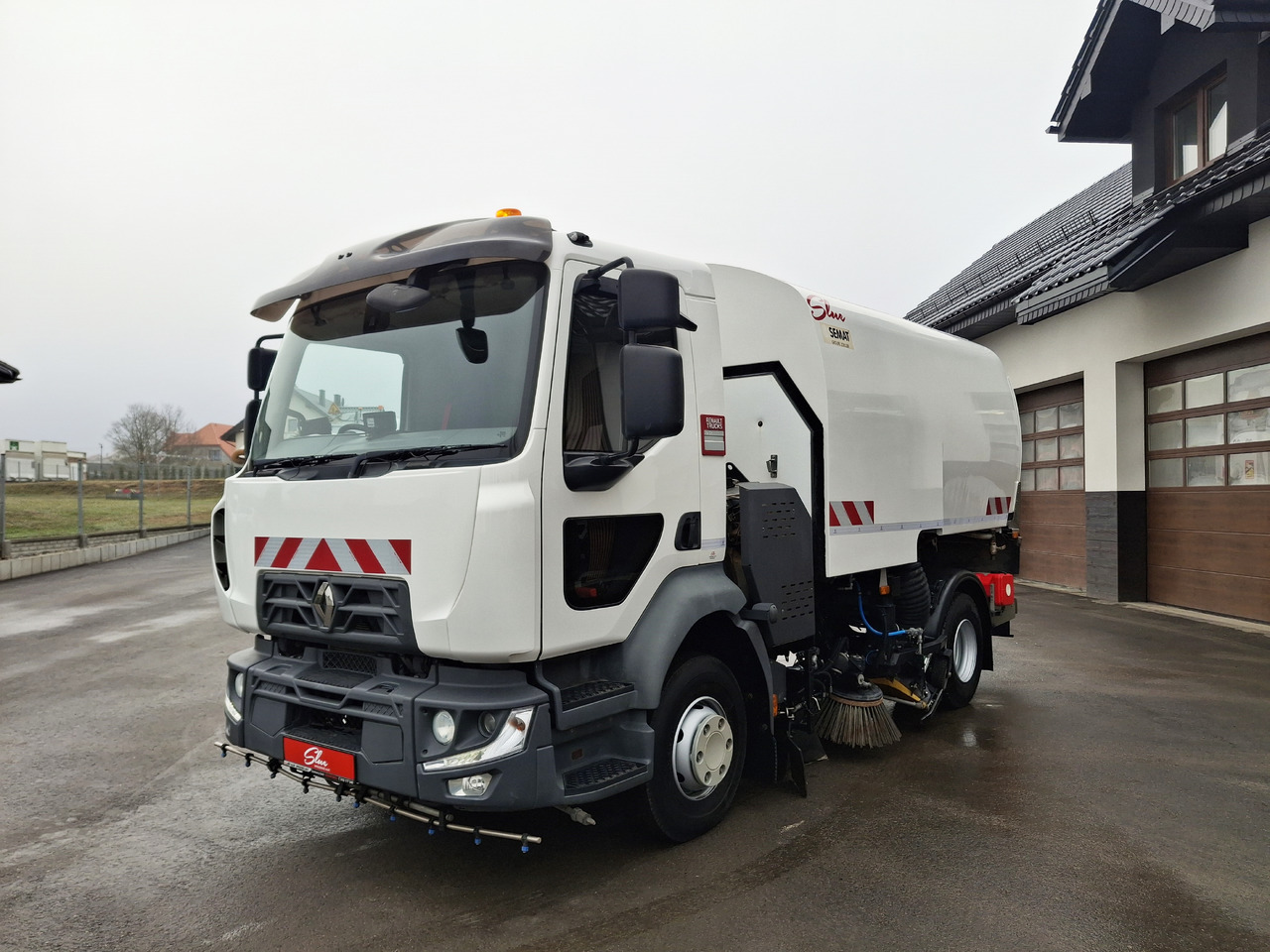 RENAULT D12 Zamiatarka Kehrmaschine SEMAT Zoeller Faun Karcher Euro 6 PM10 L/R 2017r - Мотометачна машина: снимка 2 RENAULT D12 Zamiatarka Kehrmaschine SEMAT Zoeller Faun Karcher Euro 6 PM10 L/R 2017r - Мотометачна машина: снимка 2