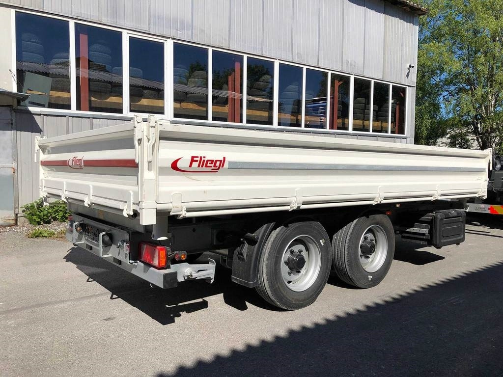Fliegl TSK 118 3-WAY TIP - Самосвал ремарке: снимка 2 Fliegl TSK 118 3-WAY TIP - Самосвал ремарке: снимка 2