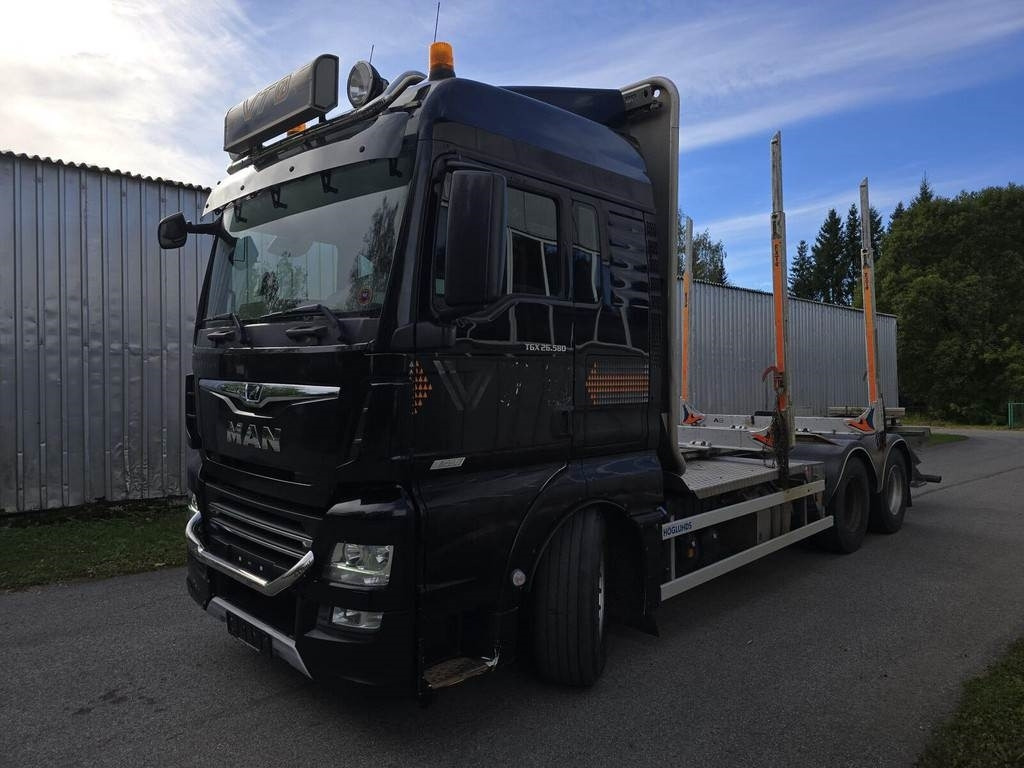 MAN TGX 26.580 6X4 EXTE - Камион за дърва: снимка 1 MAN TGX 26.580 6X4 EXTE - Камион за дърва: снимка 1