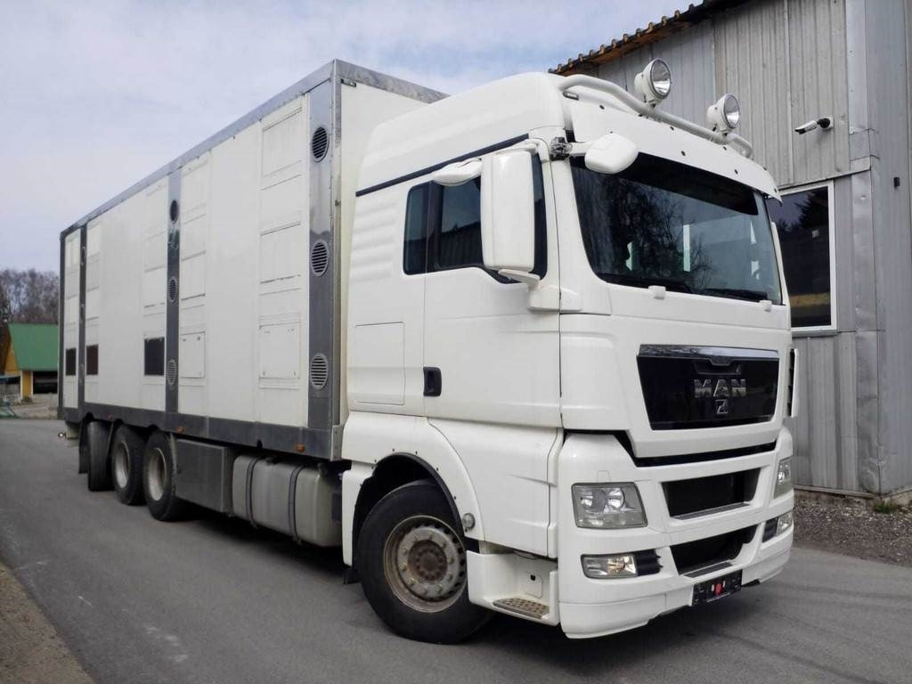 MAN TGX 35.540 8X4 TRIDEM ANIMAL - За превоз на животни камион: снимка 4 MAN TGX 35.540 8X4 TRIDEM ANIMAL - За превоз на животни камион: снимка 4