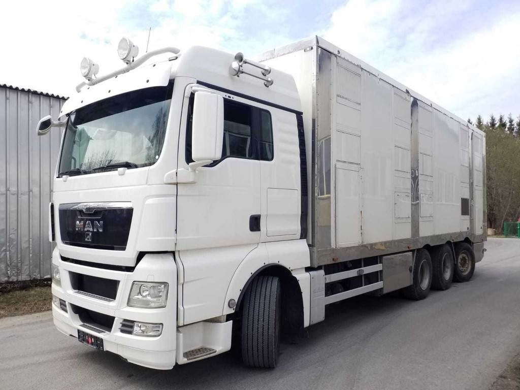 MAN TGX 35.540 8X4 TRIDEM ANIMAL - За превоз на животни камион: снимка 1 MAN TGX 35.540 8X4 TRIDEM ANIMAL - За превоз на животни камион: снимка 1