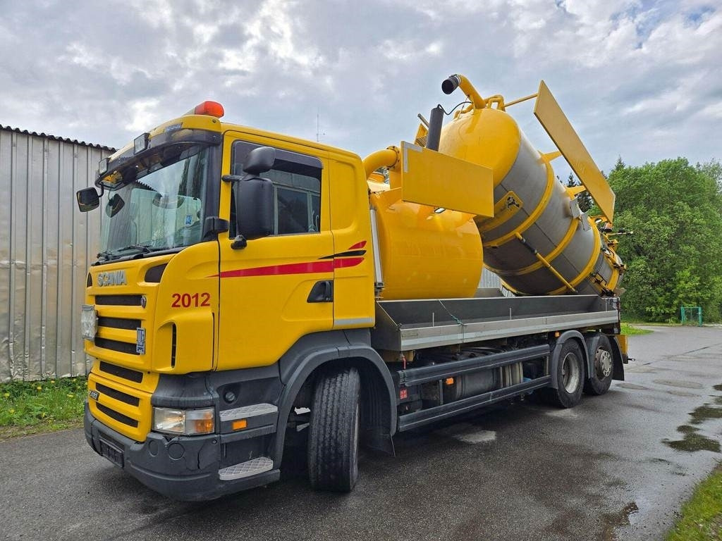 Scania R420 6X2 ADR AMPHITECH VORTEX 13m³ - Каналопочистваща машина: снимка 1 Scania R420 6X2 ADR AMPHITECH VORTEX 13m³ - Каналопочистваща машина: снимка 1