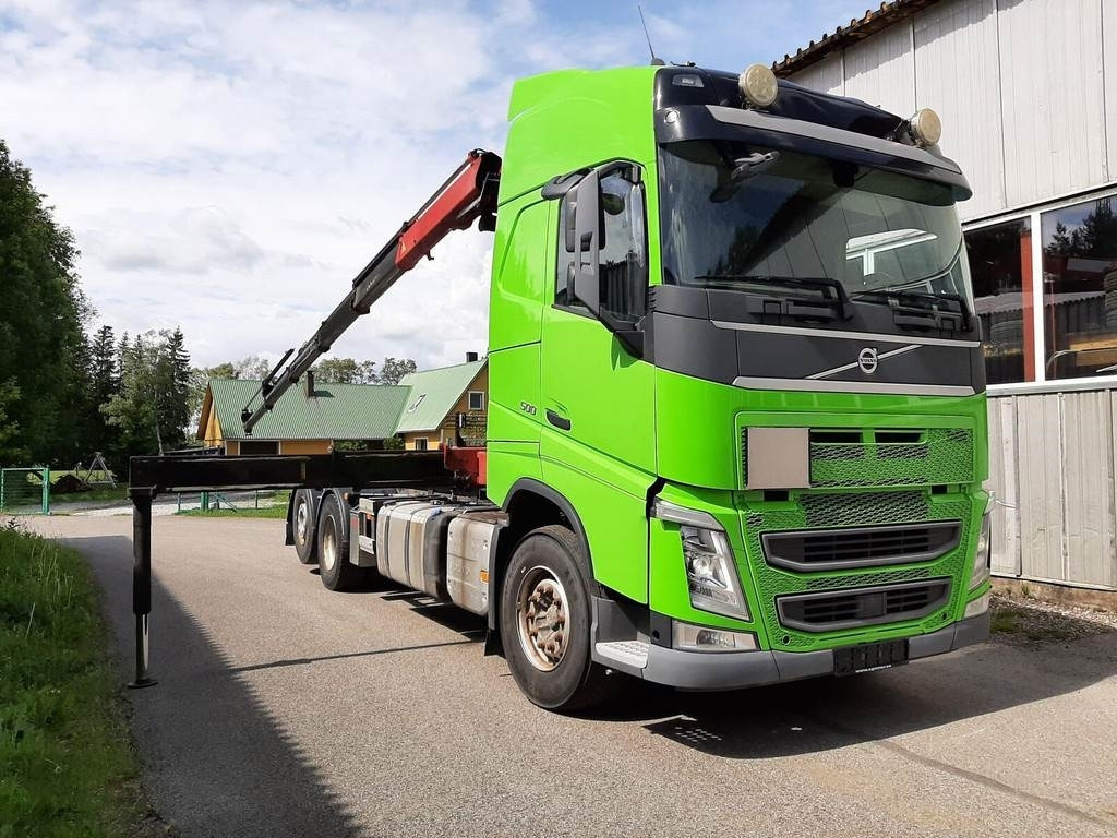 Volvo FH500 6X2 PALIFT + HMF 2120 K5 - Мултилифт с кука камион: снимка 2 Volvo FH500 6X2 PALIFT + HMF 2120 K5 - Мултилифт с кука камион: снимка 2