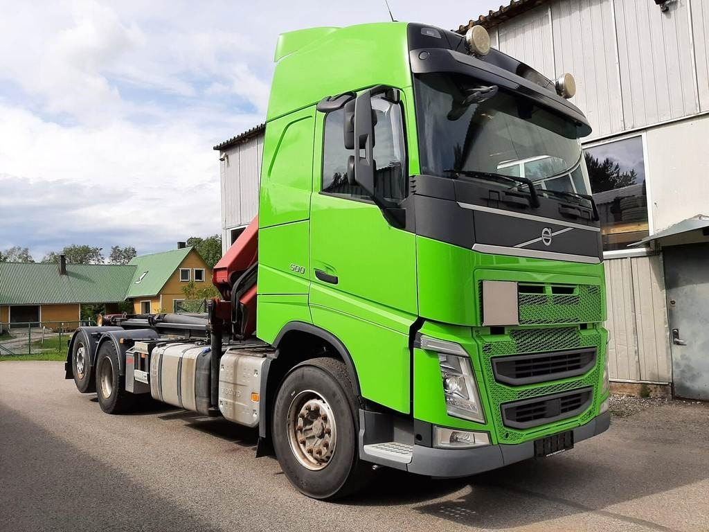 Volvo FH500 6X2 PALIFT + HMF 2120 K5 - Мултилифт с кука камион: снимка 4 Volvo FH500 6X2 PALIFT + HMF 2120 K5 - Мултилифт с кука камион: снимка 4
