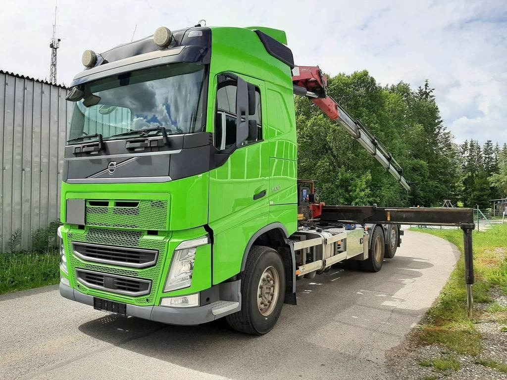 Volvo FH500 6X2 PALIFT + HMF 2120 K5 - Мултилифт с кука камион: снимка 1 Volvo FH500 6X2 PALIFT + HMF 2120 K5 - Мултилифт с кука камион: снимка 1